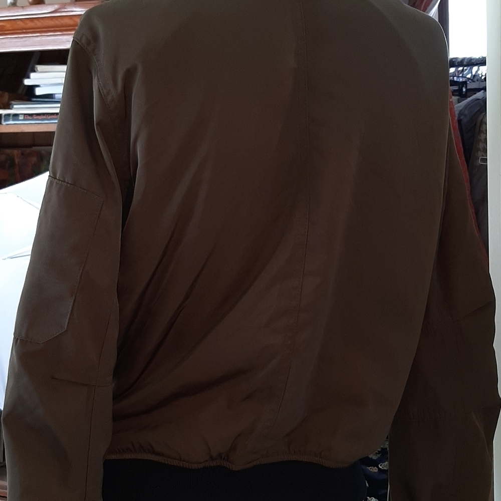 Design Lab by lord& taylor bomber jacket - Picture 2 of 7